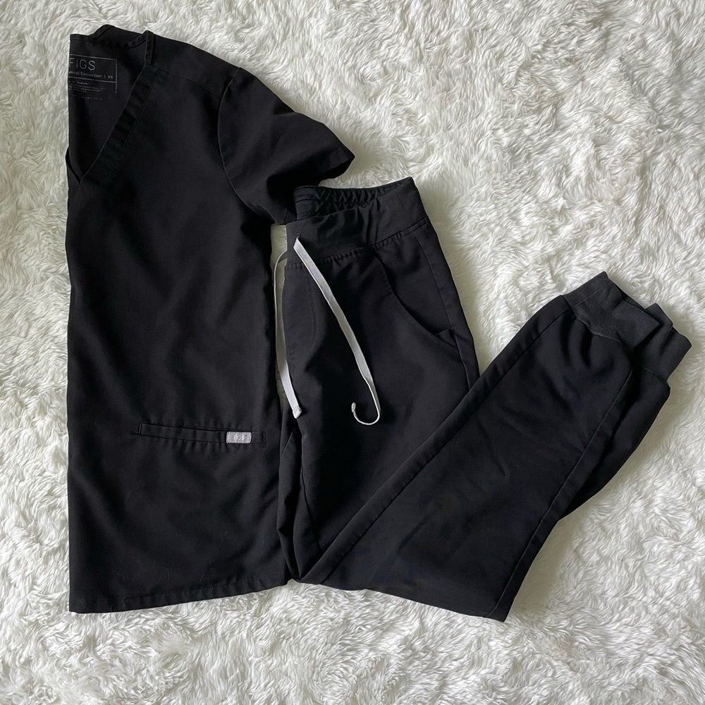 Figs black XS set